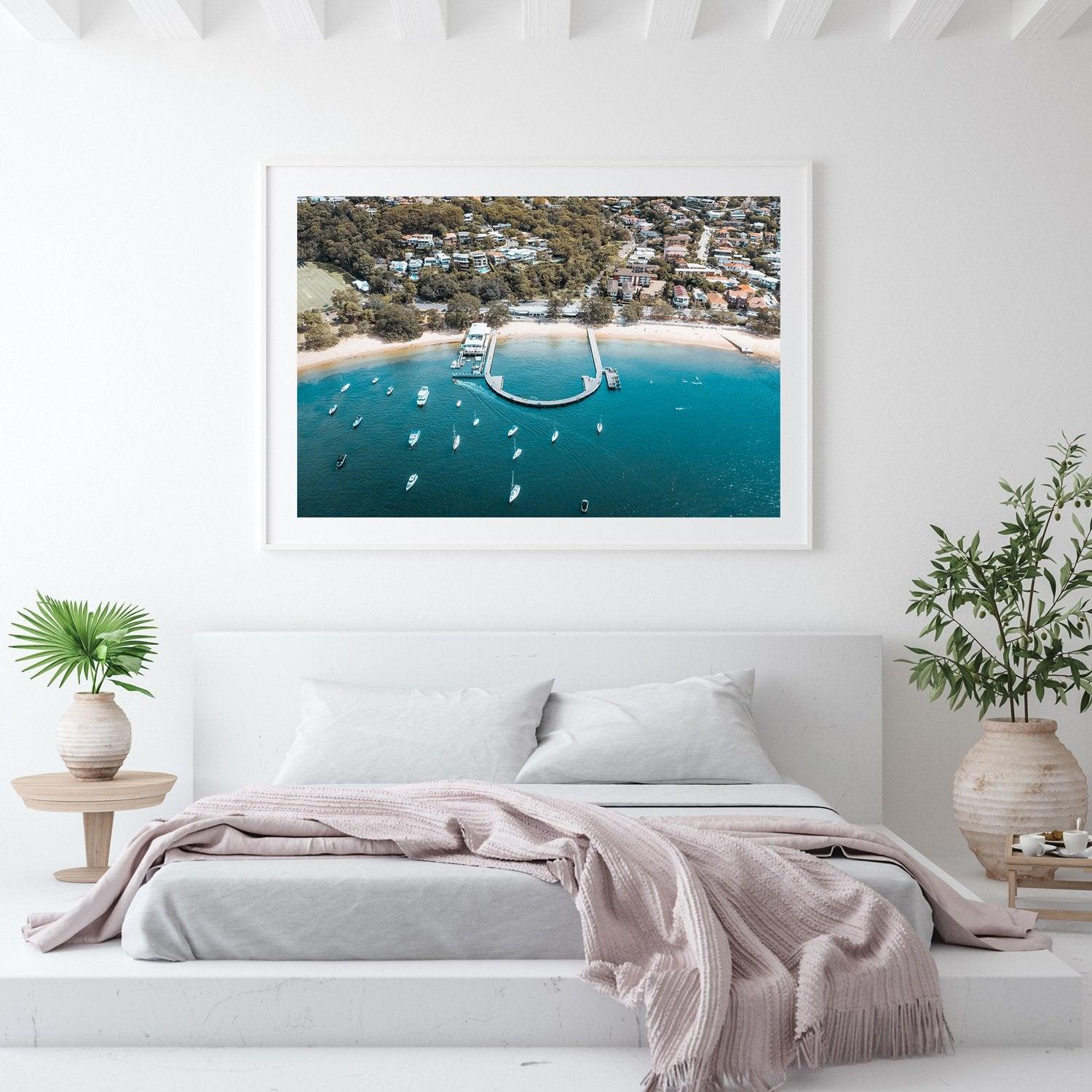 Balmoral Landscape Art Print-Print-Small-White Frame-Landscape-Through Our Lens