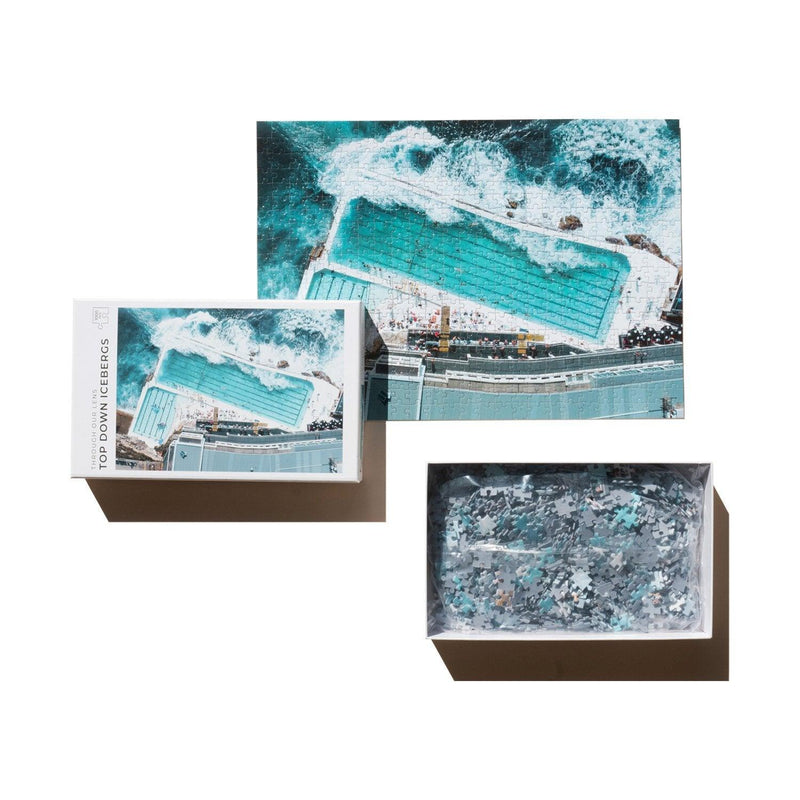 Bondi Icebergs Puzzle-1000 Pieces-Through Our Lens