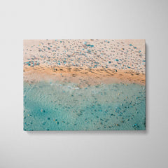 Bondi Summer Art Print-Print-Small-Stretched Canvas-Landscape-Through Our Lens