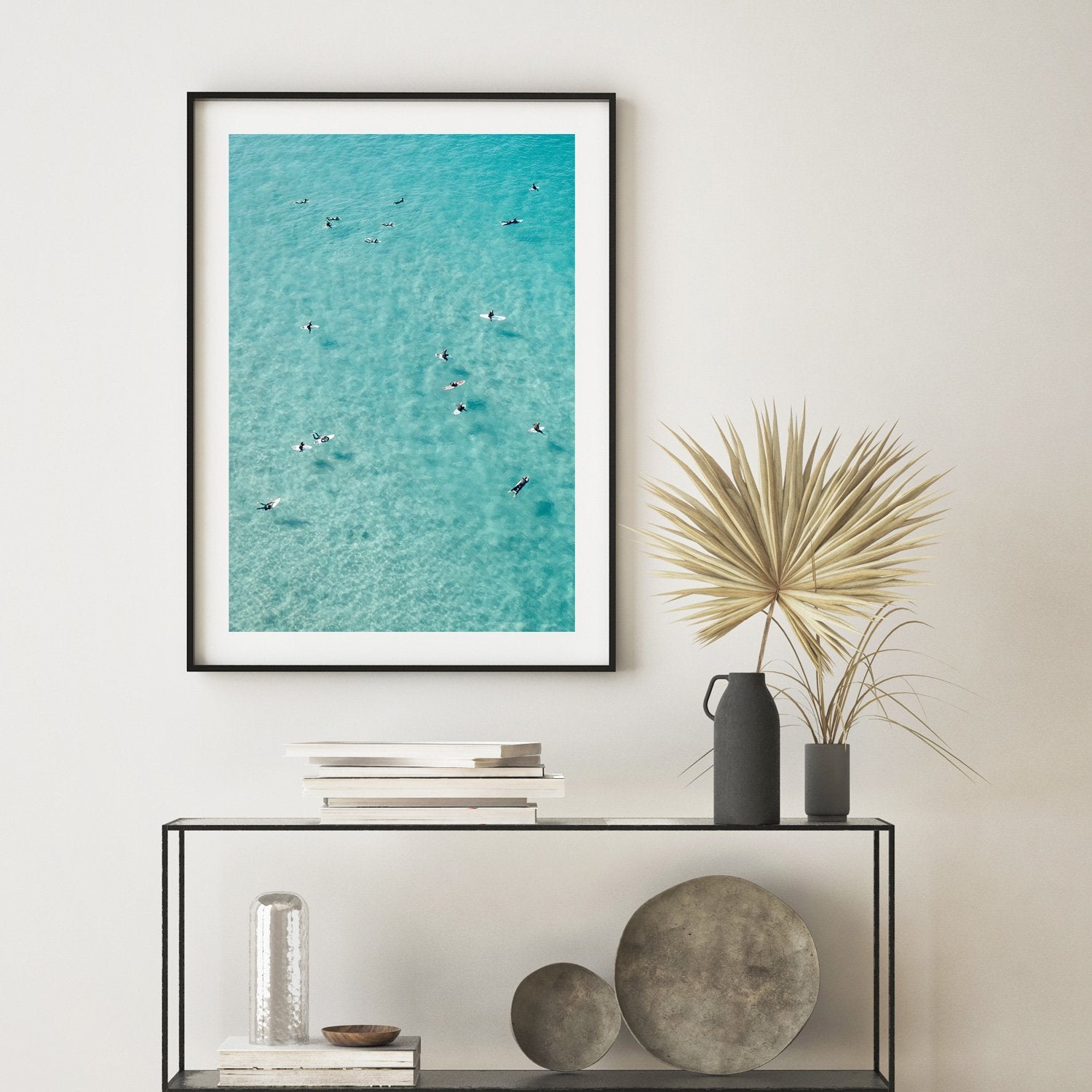 The Line Up Art Print-Print-Small-Black Frame-Through Our Lens