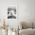 White Splash Wall Art Print-Print-Small-White Frame-Through Our Lens