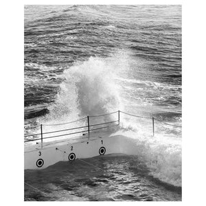 White Splash Wall Art Print-Print-Through Our Lens