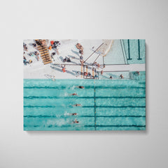 Sundays at Icebergs Art Print-Print-Small-Stretched Canvas-Landscape-Through Our Lens