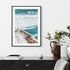 Icebergs Hustle Art Print-Print-Small-Black Frame-Through Our Lens