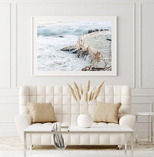 Bronte Flow Art Print-Print-Small-White Frame-Through Our Lens