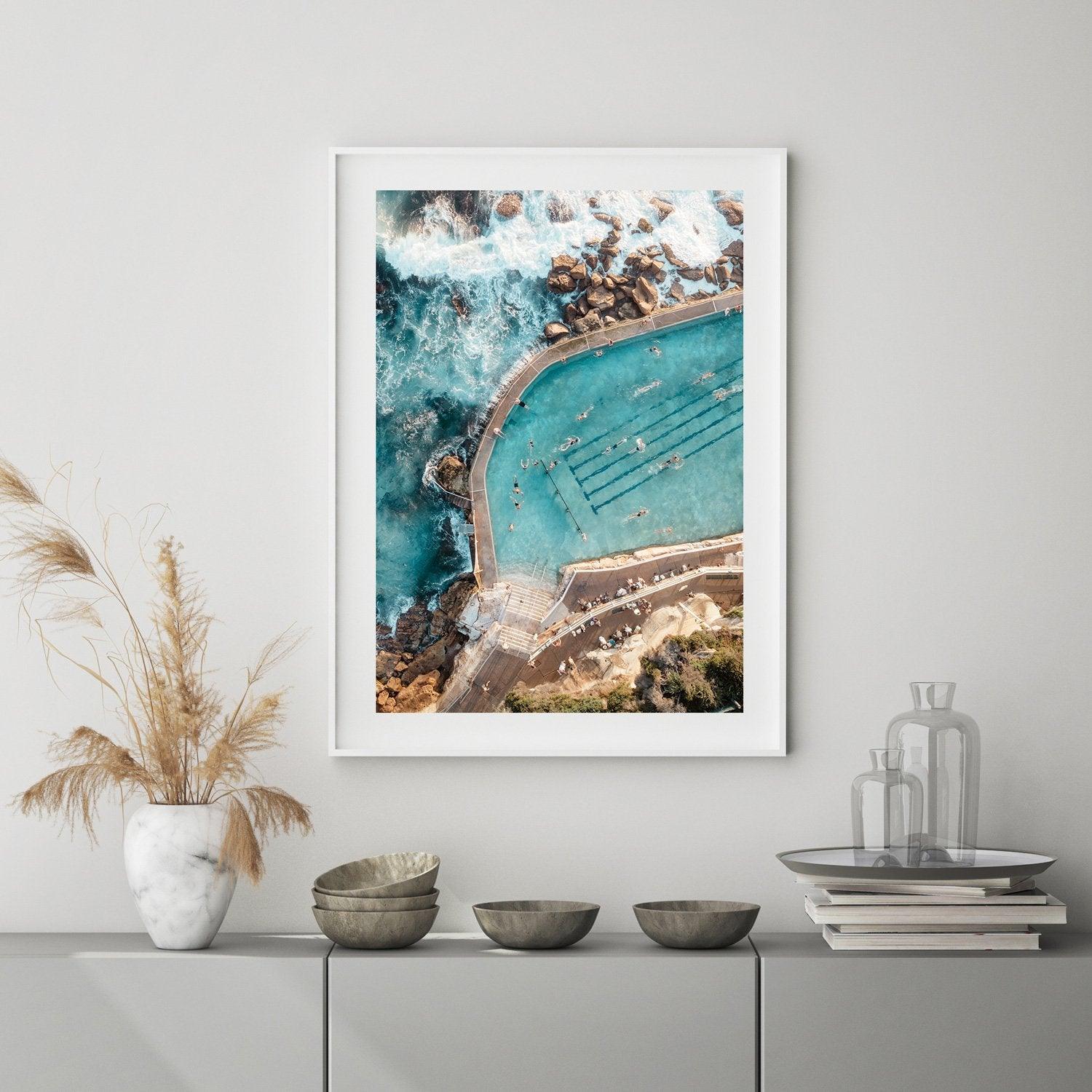 Serene Bronte Art Print-Print-Small-White Frame-Through Our Lens
