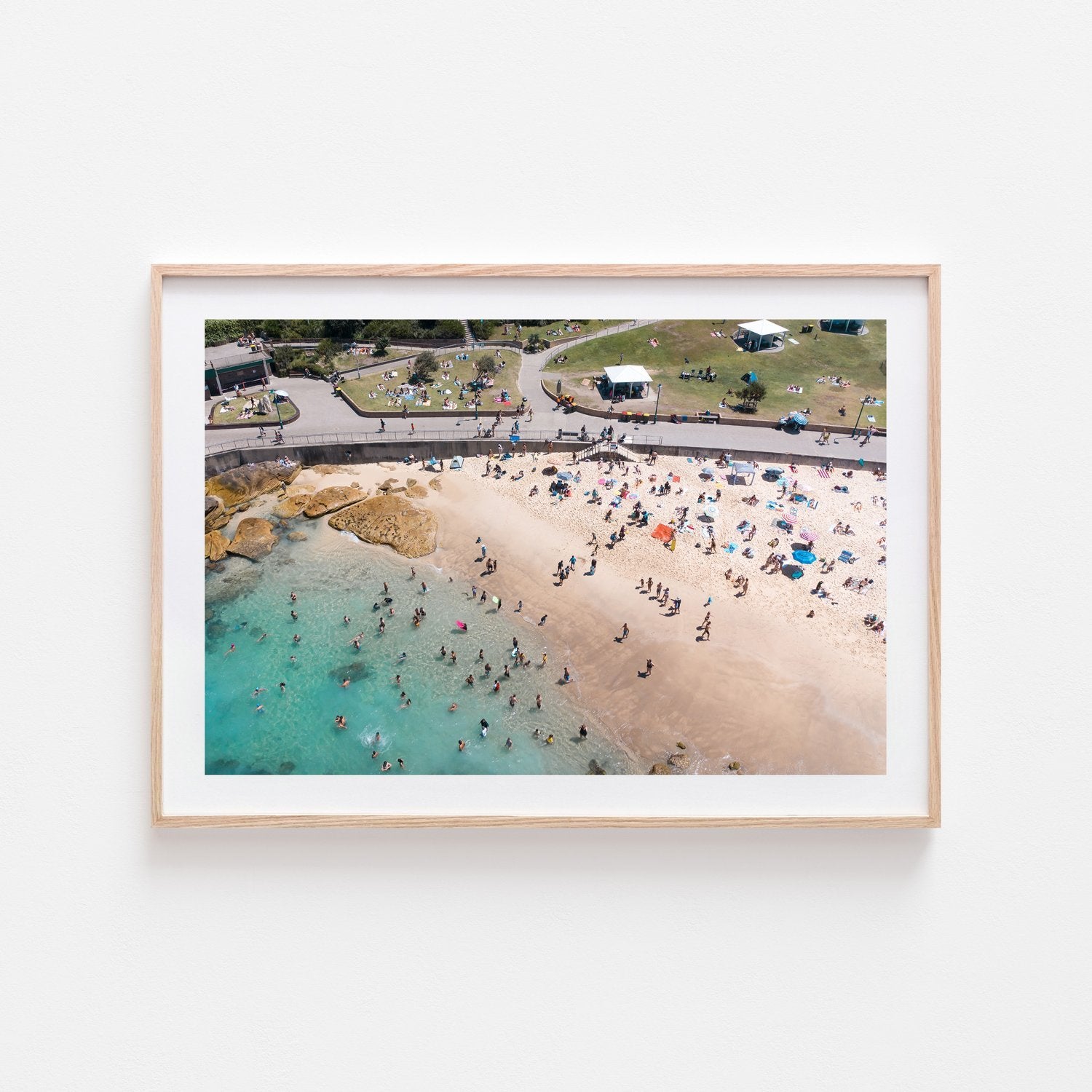Sunny Bronte Art Print-Print-Small-Oak Frame-Through Our Lens