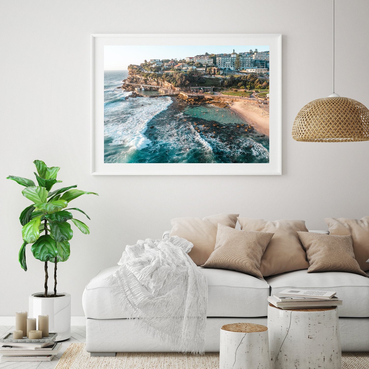The Early Birds Art Print-Print-Small-White Frame-Through Our Lens