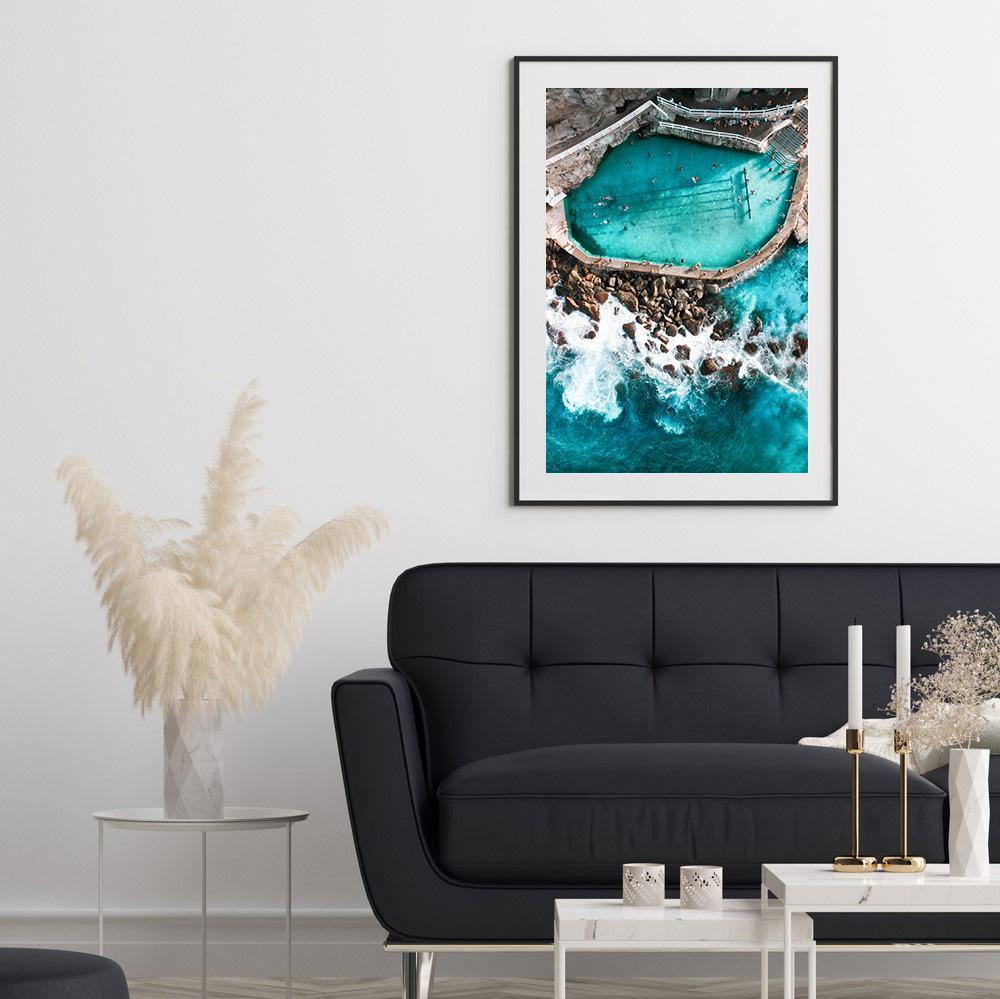 Sapphire Bronte Art Print-Print-Small-Black Frame-Through Our Lens