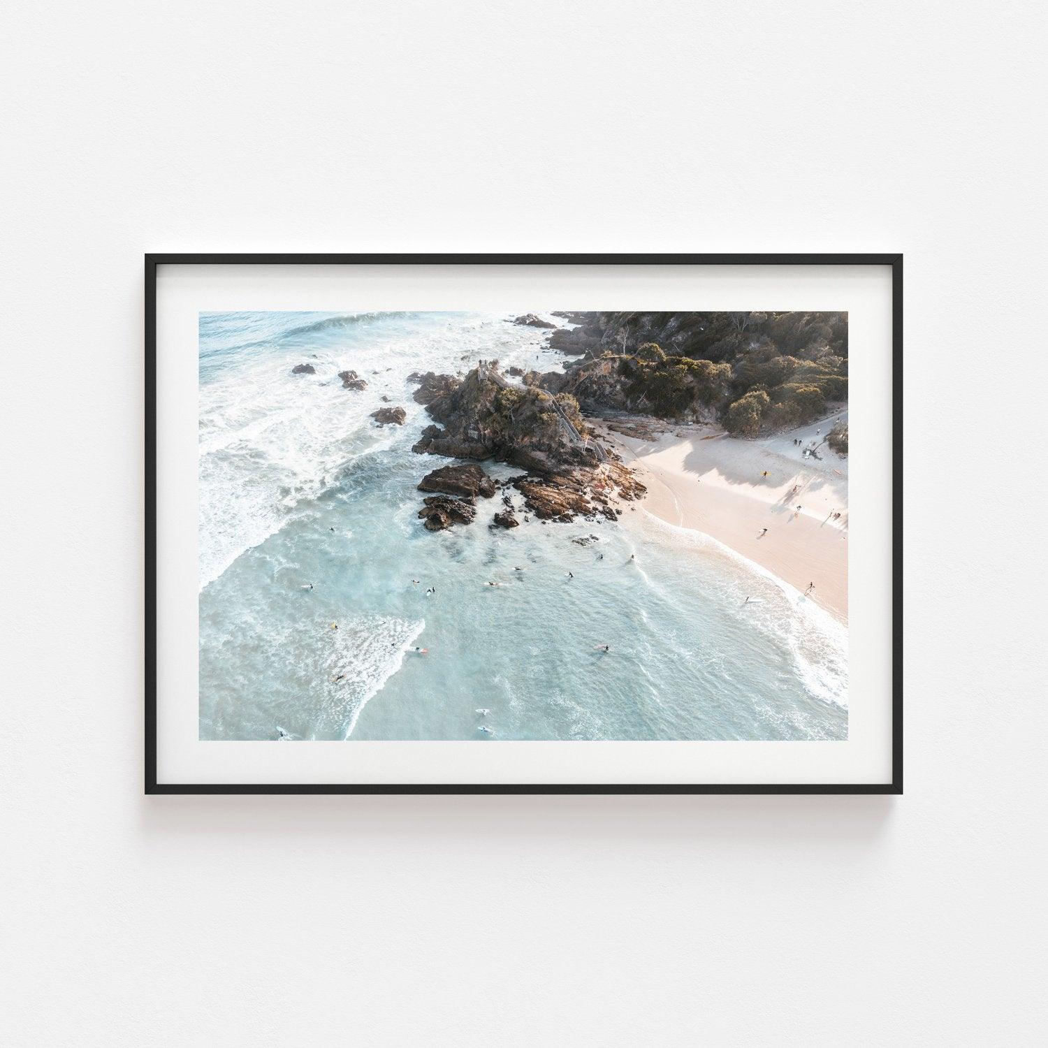 Serenity Art Print-Print-Small-Black Frame-Landscape-Through Our Lens