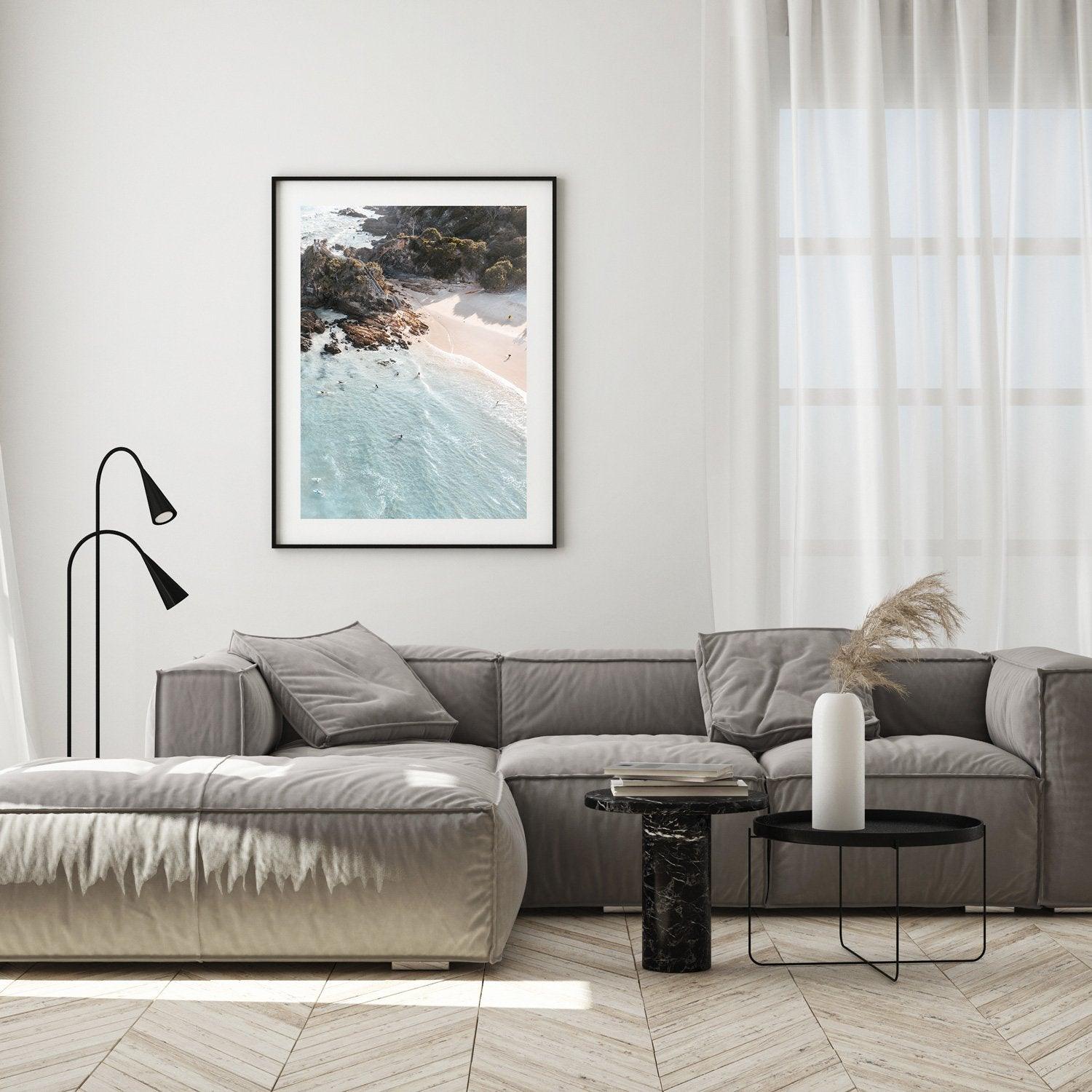 Serenity Art Print-Print-Small-Black Frame-Portrait-Through Our Lens