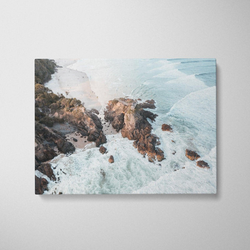 Byron Living Art Print-Print-Small-Stretched Canvas-Landscape-Through Our Lens