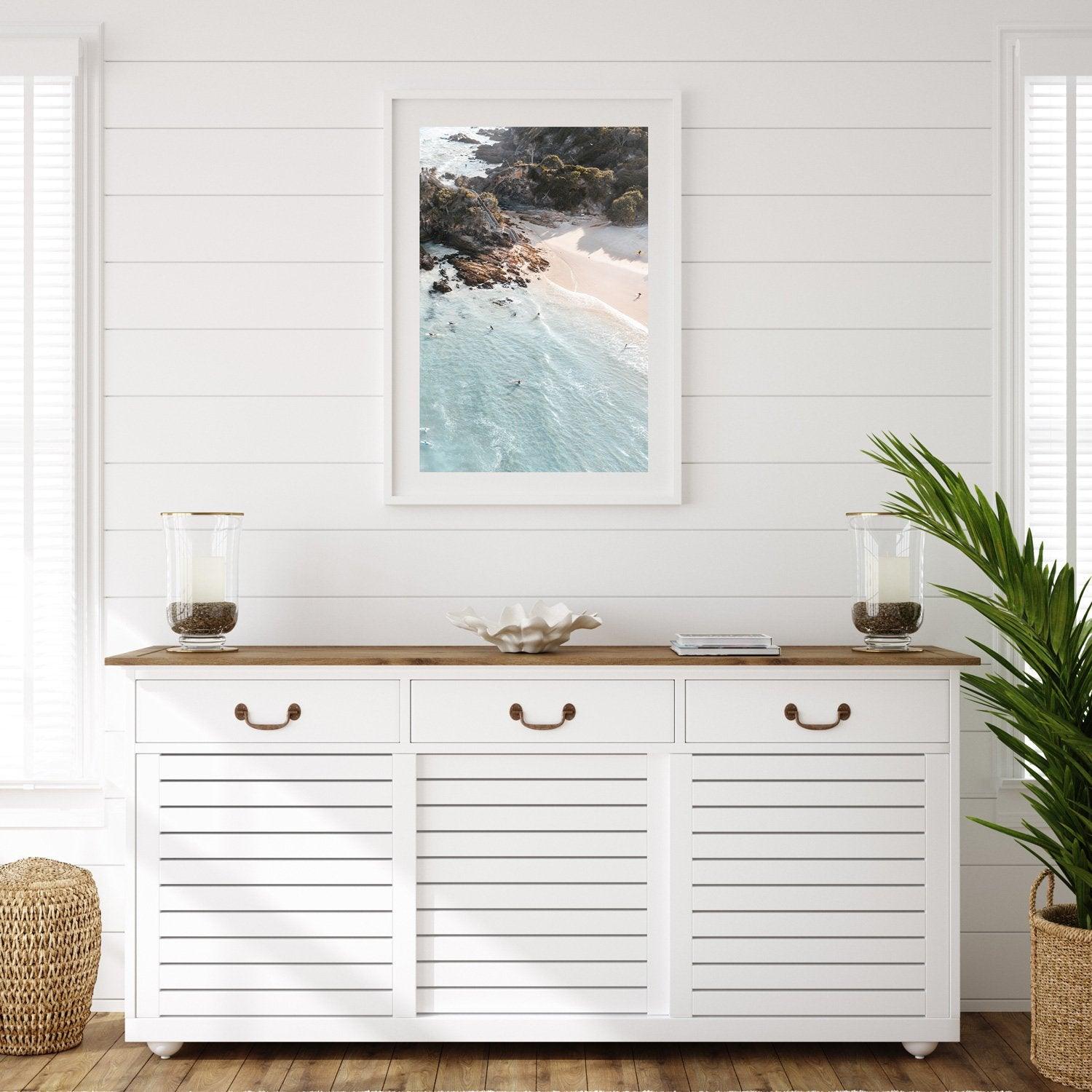 Serenity Art Print-Print-Small-White Frame-Portrait-Through Our Lens