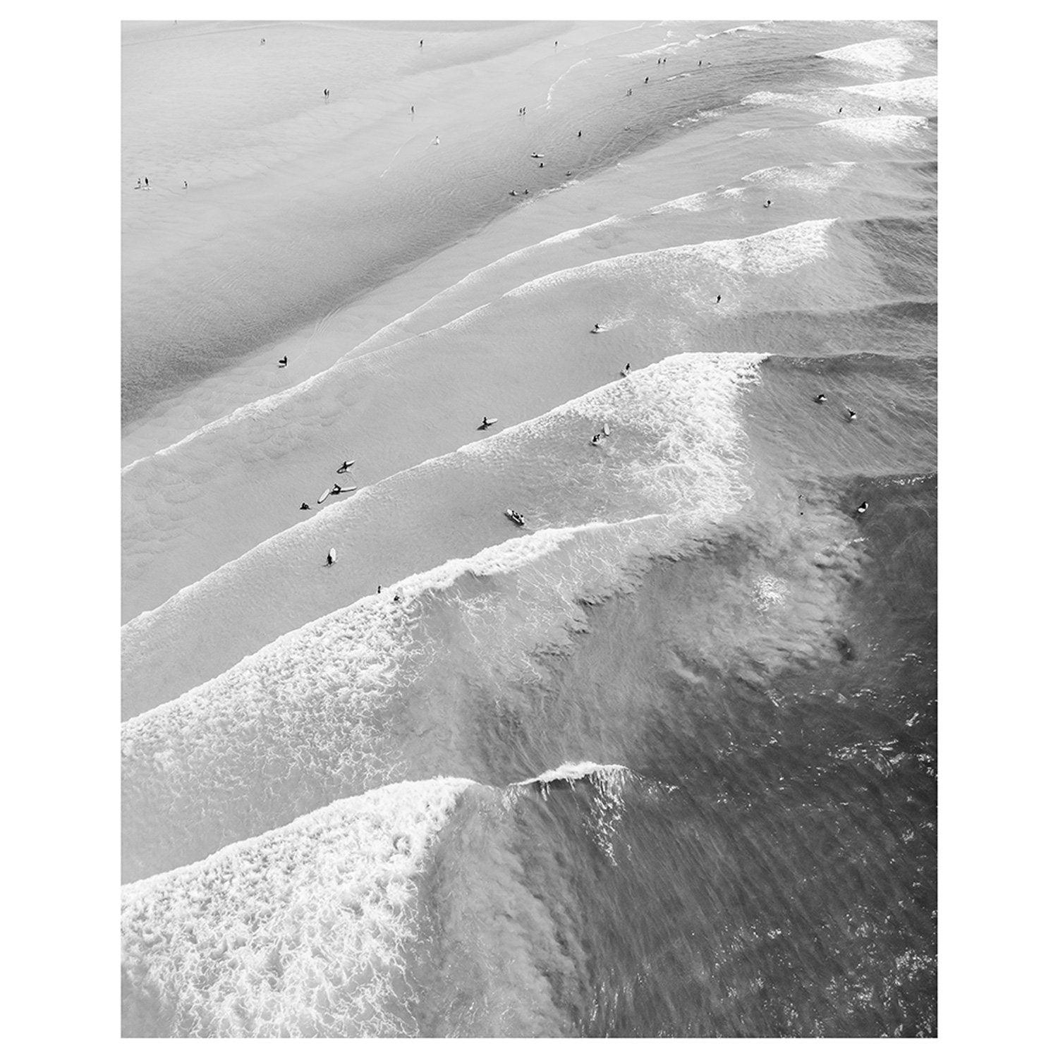 Breaking Waves Wall Art Print-Print-Through Our Lens