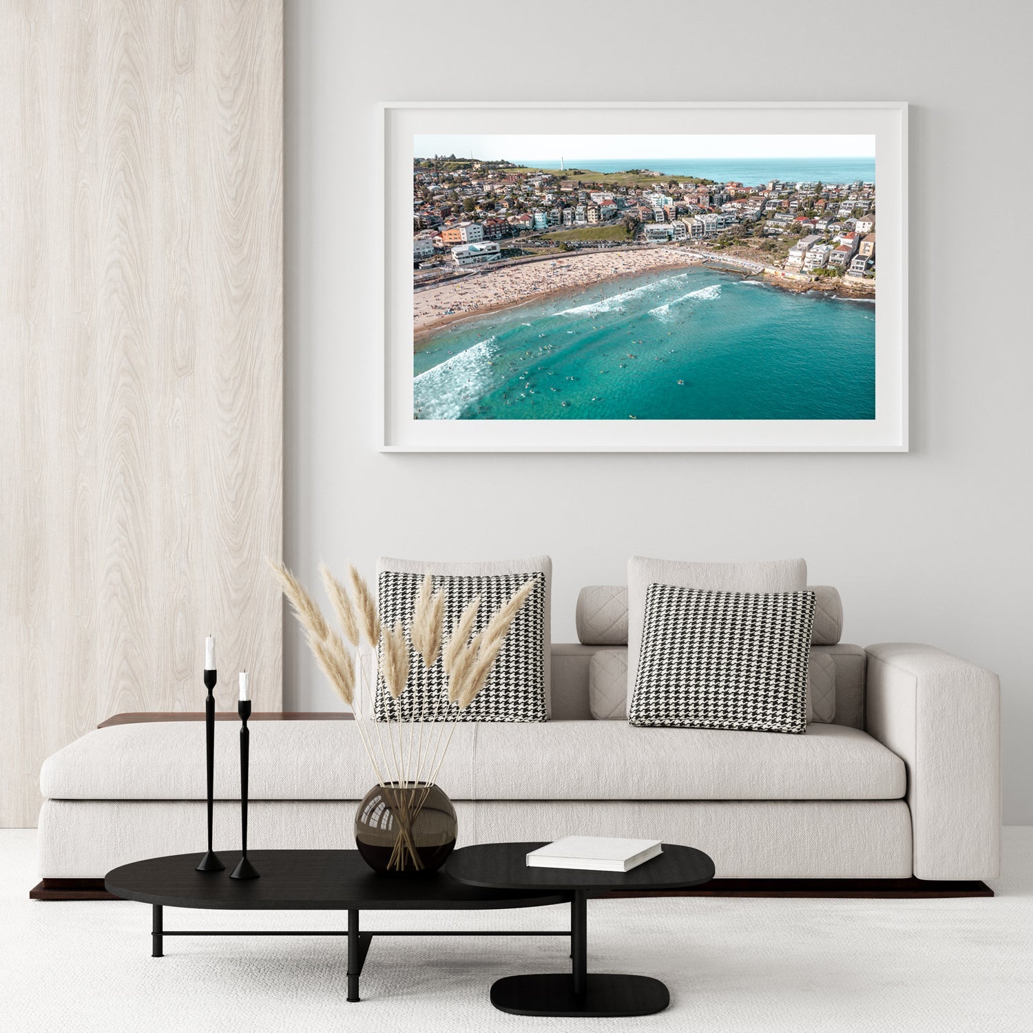 Crisp Bondi Morning Art Print-Print-Through Our Lens-White Frame-Small-Through Our Lens