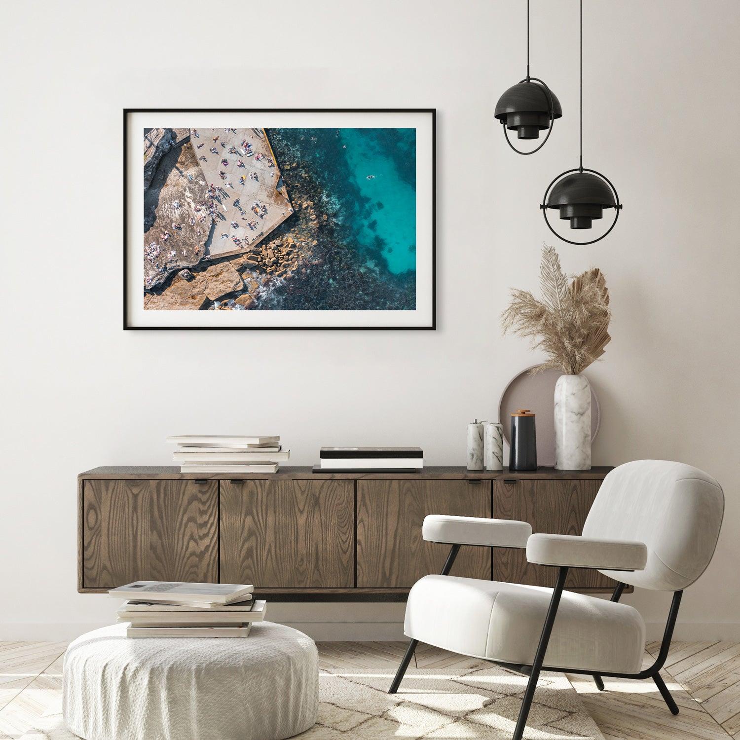 Cloey Corner Art Print-Print-Through Our Lens-Black Frame-Small-Landscape-Through Our Lens