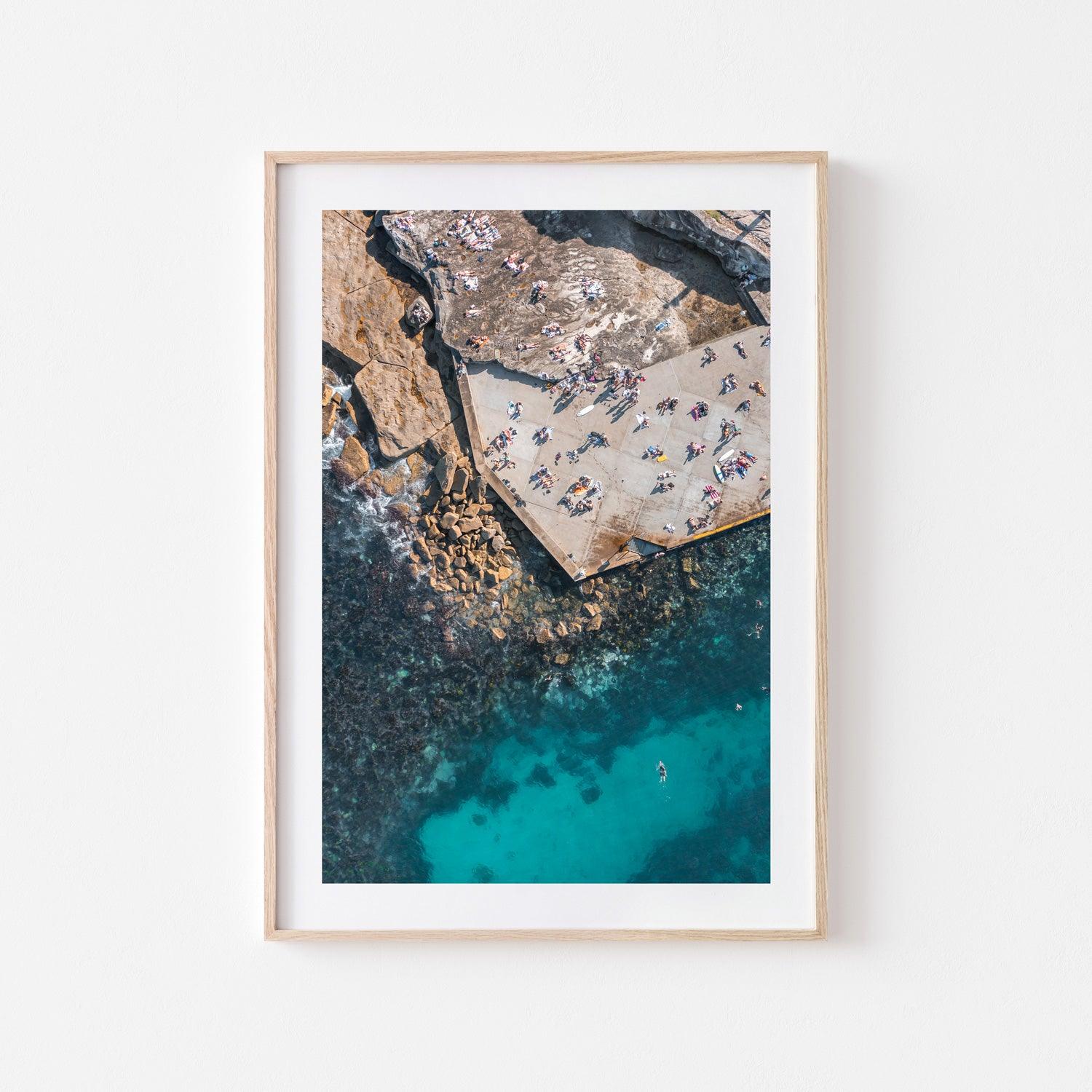 Cloey Corner Art Print-Print-Through Our Lens-Oak Frame-Small-Portrait-Through Our Lens