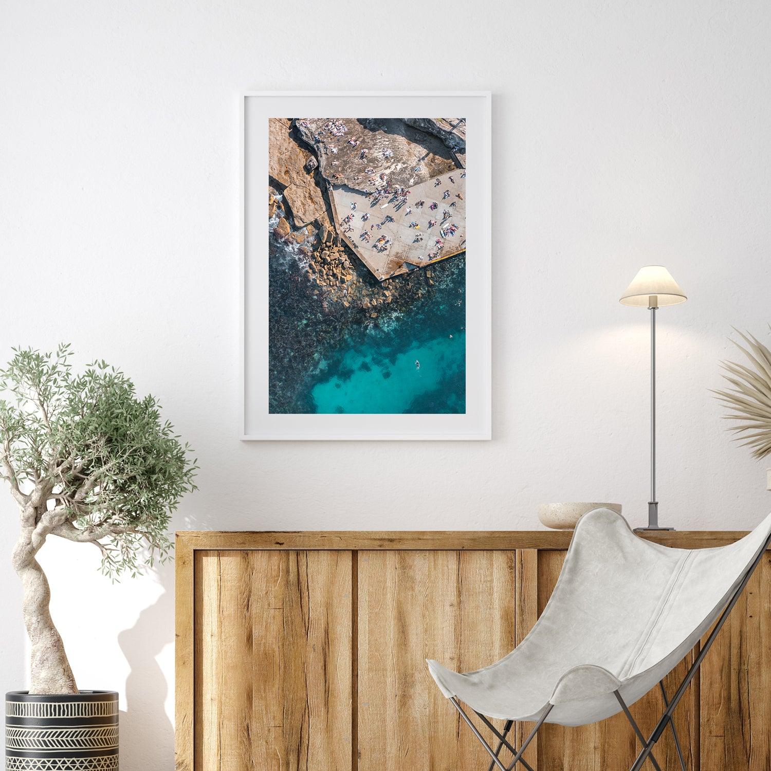 Cloey Corner Art Print-Print-Through Our Lens-White Frame-Small-Portrait-Through Our Lens