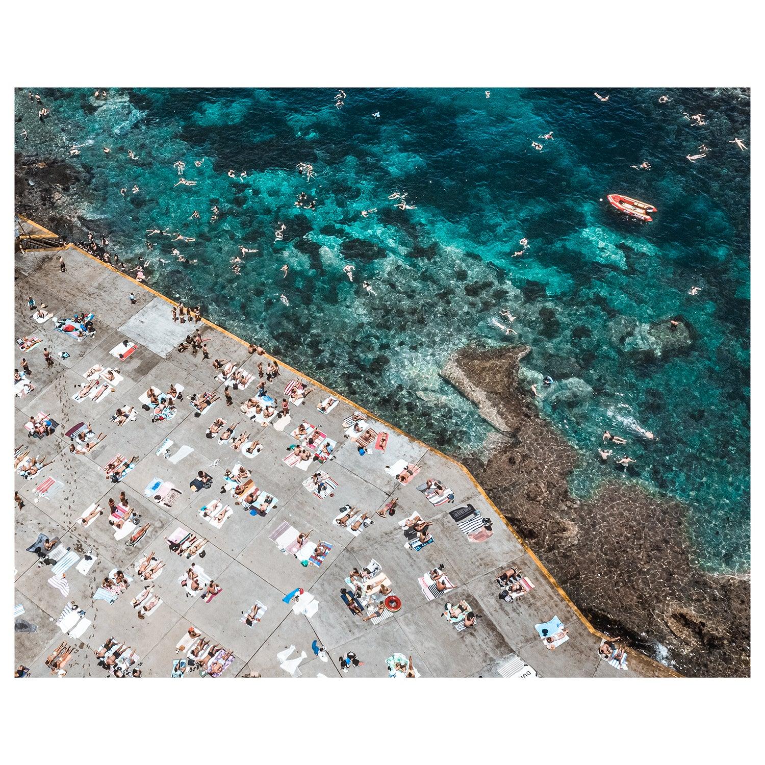 Clovelly Bathers Art Print - Through Our Lens