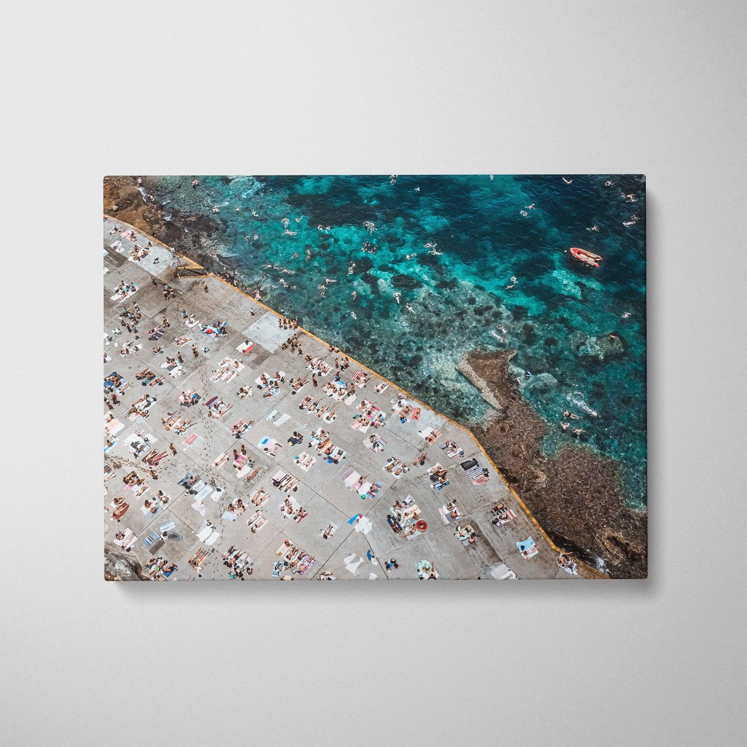 Clovelly Bathers Art Print - Through Our Lens