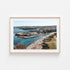 Clovelly Sun Art Print-Print-Through Our Lens-Oak Frame-Small-Landscape-Through Our Lens