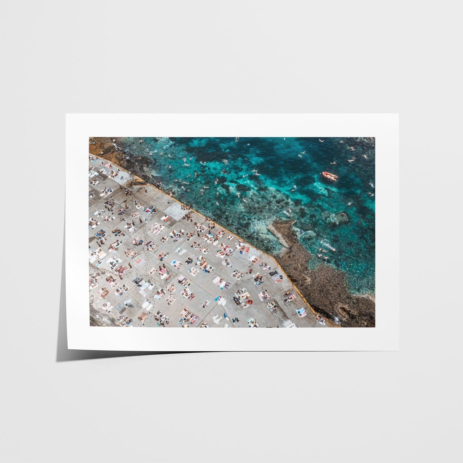Clovelly Bathers Art Print - Through Our Lens