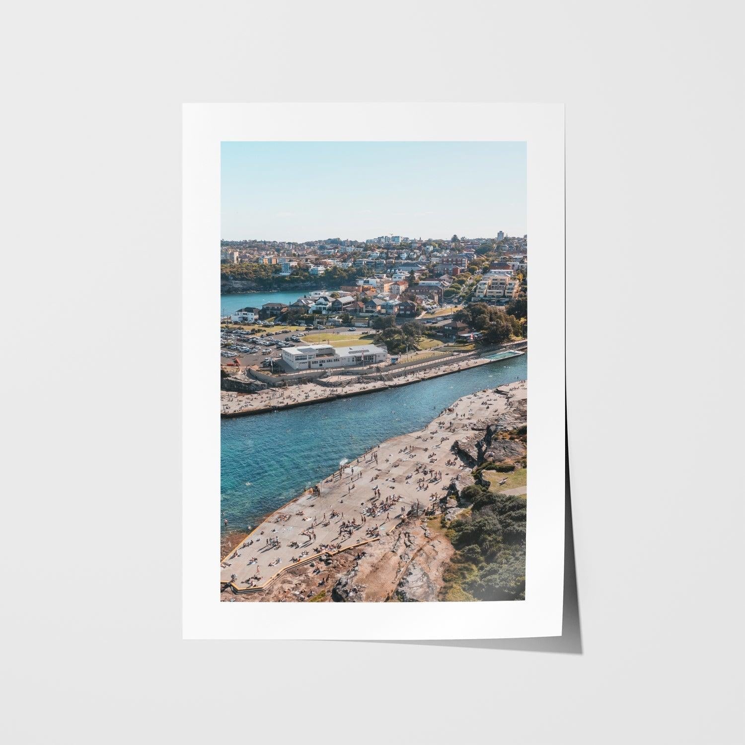 Clovelly Sun Art Print-Print-Through Our Lens-Unframed-Small-Portrait-Through Our Lens