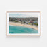 North Bondi Surf Club in a Oak Timber Frame Landscape Art Print by Through Our Lens