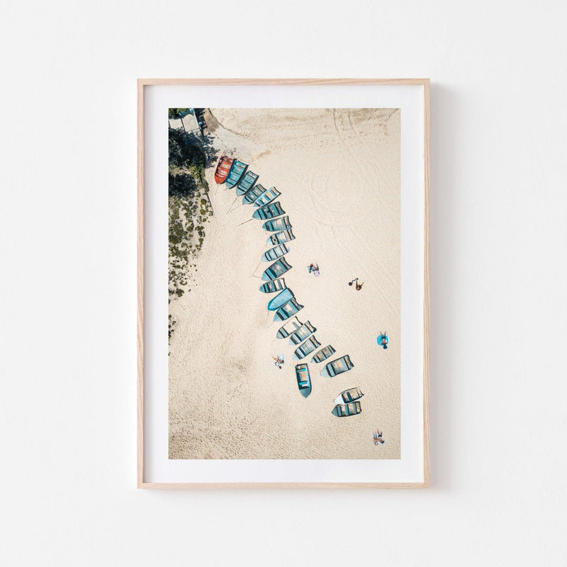 Coogee Dinghies Art Print - Through Our Lens