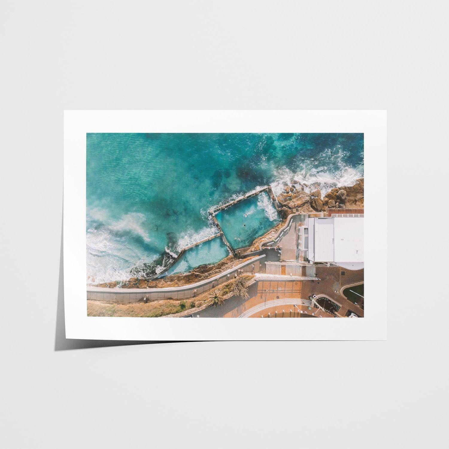 Coogee Baths Art Print - Through Our Lens