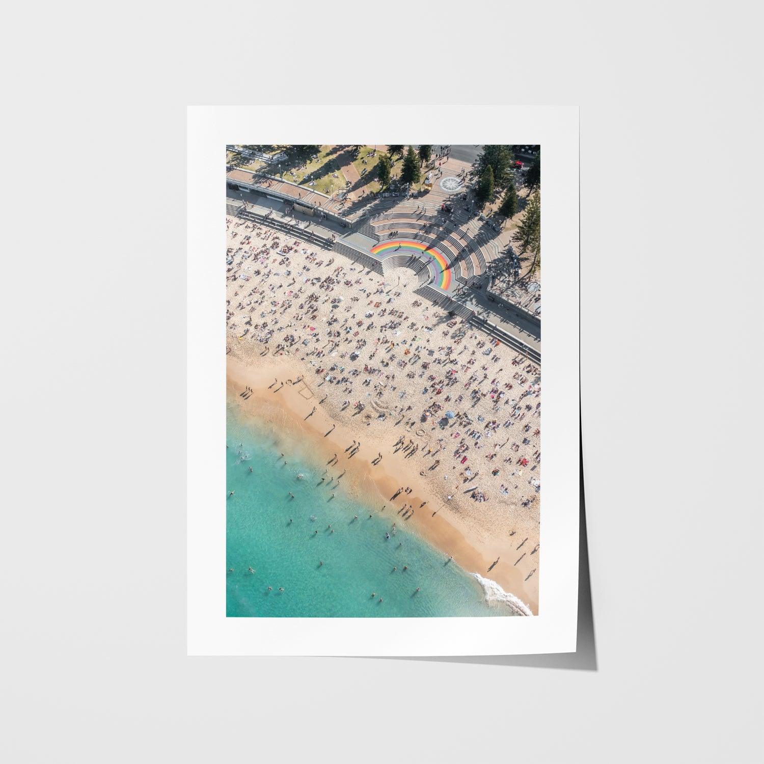 Coogee Living Art Print-Print-Through Our Lens-Unframed-Small-Portrait-Through Our Lens