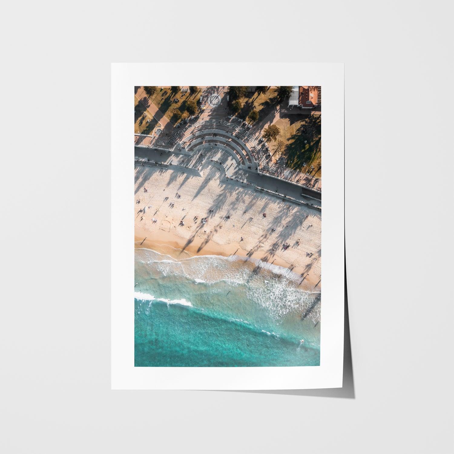 Coogee Shadows Art Print - Through Our Lens