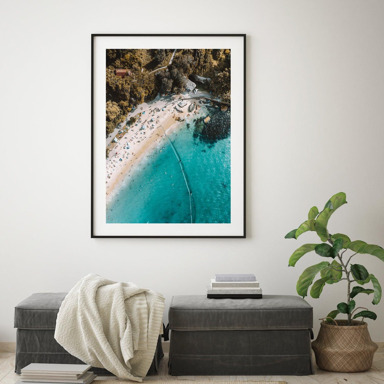 Corner of Neilsen Art Print-Print-Through Our Lens-Black Frame-Small-Through Our Lens