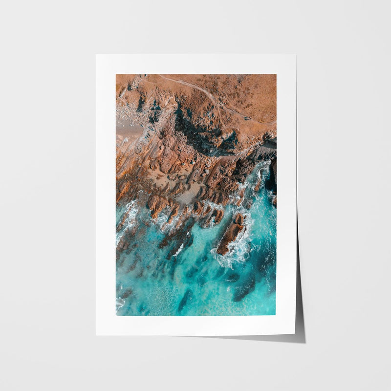 Crescent Head Rocks Art Print - Through Our Lens