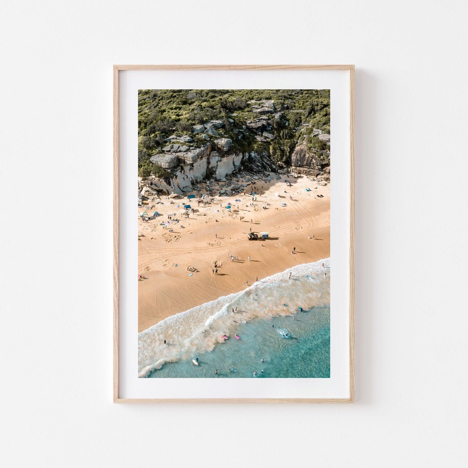 Curly Days Art Print-Print-Through Our Lens-Oak Frame-Small-Through Our Lens