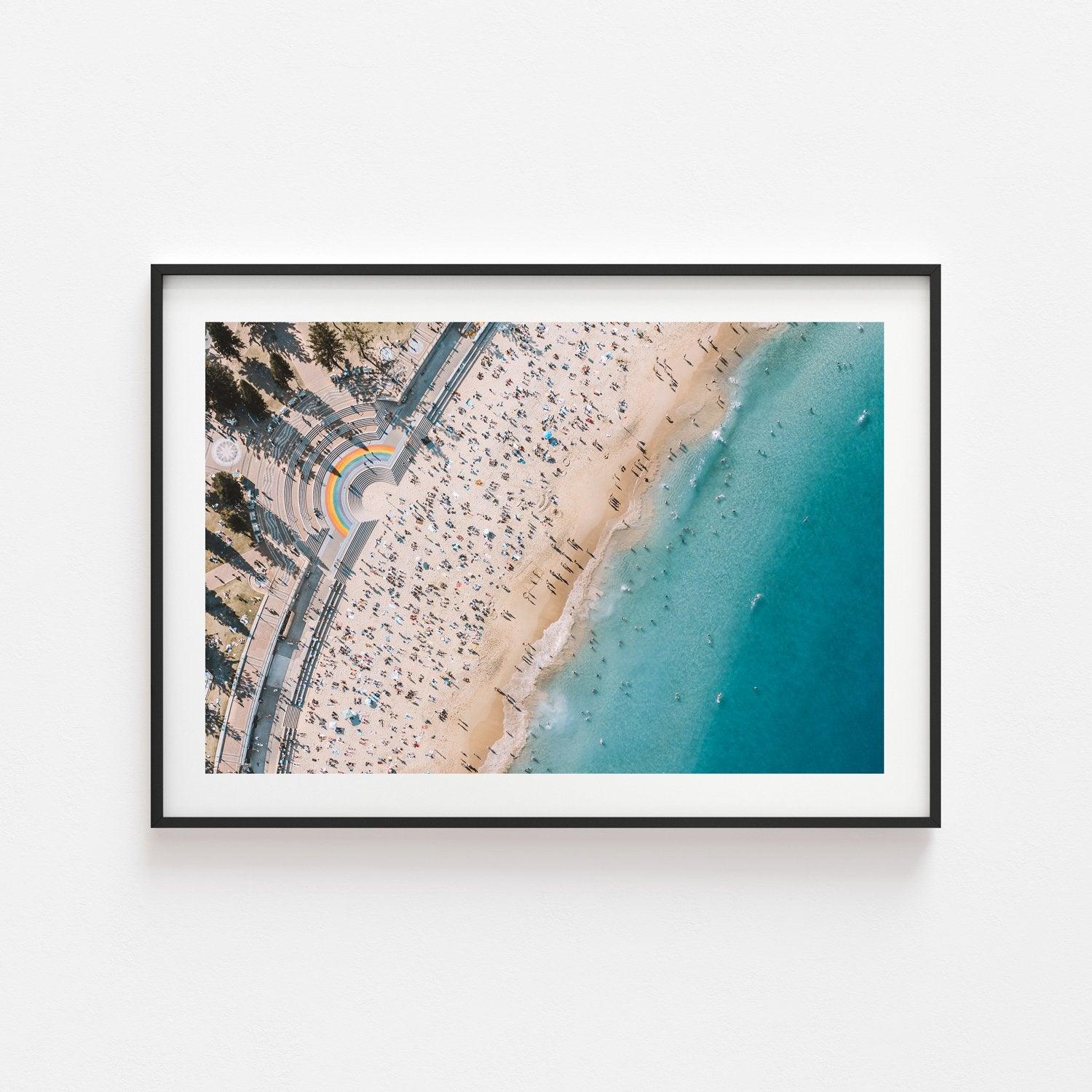 September Sun Art Print-Print-Small-Black Frame-Landscape-Through Our Lens