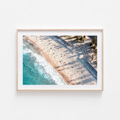 Afternoon Layers Art Print-Print-Small-Oak Frame-Through Our Lens