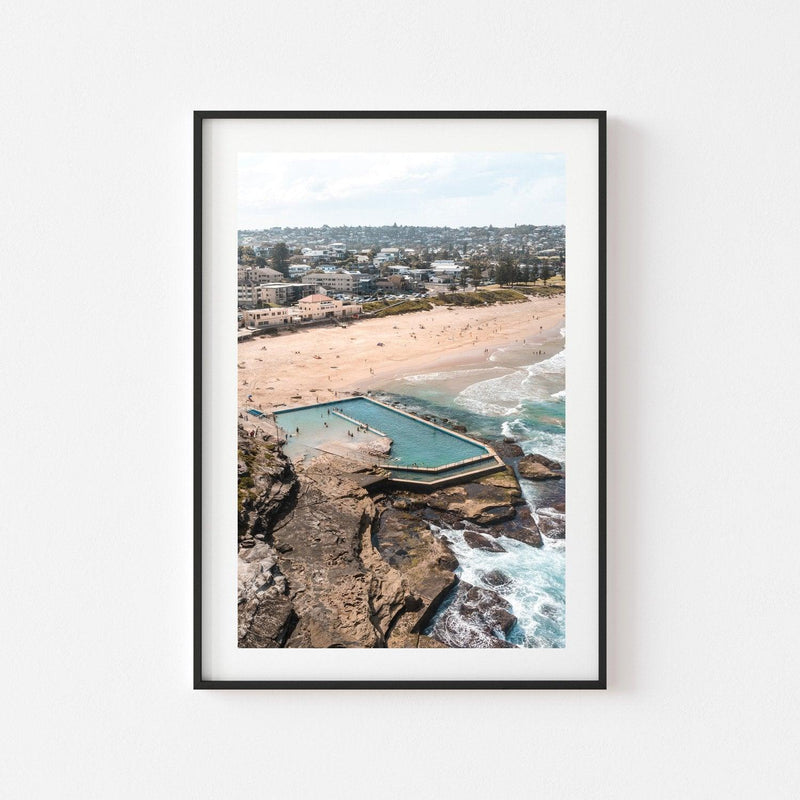 Curly Waters Art Print-Print-Small-Black Frame-Through Our Lens
