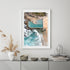 South Curly Art Print-Print-Small-White Frame-Through Our Lens