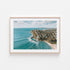 Dee Why Landscape Art Print-Print-Through Our Lens-Oak Frame-Small-Through Our Lens