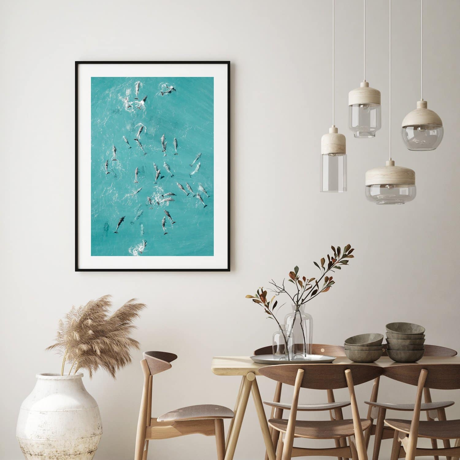 The Fleet Art Print-Print-Small-Black Frame-Through Our Lens