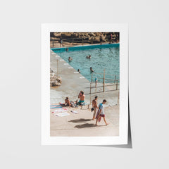 Freshie Pool Side Art Print - Through Our Lens