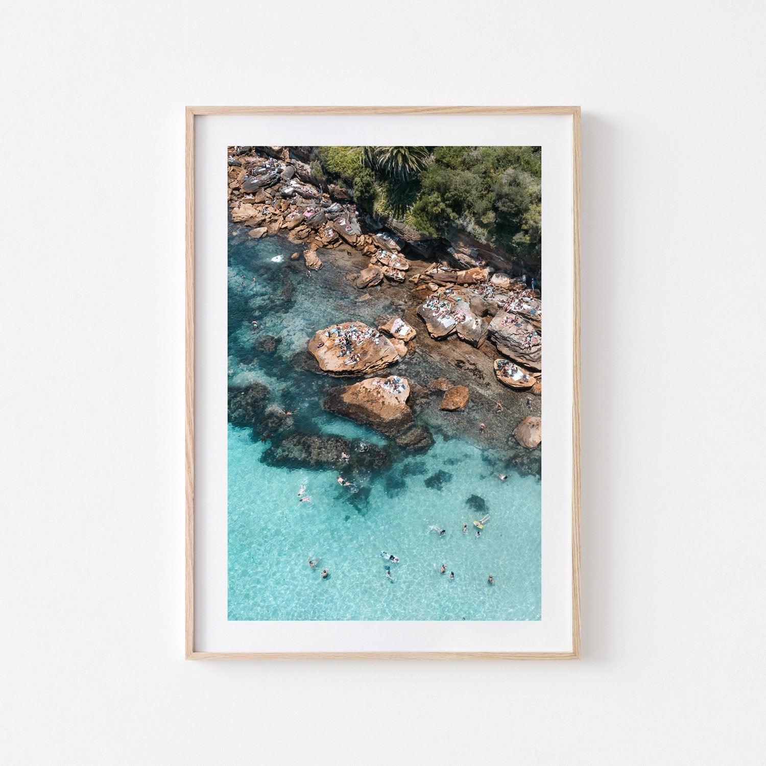 Gordons Oasis Art Print-Print-Small-Oak Frame-Portrait-Through Our Lens
