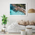 Gordons Oasis Art Print-Print-Small-White Frame-Landscape-Through Our Lens