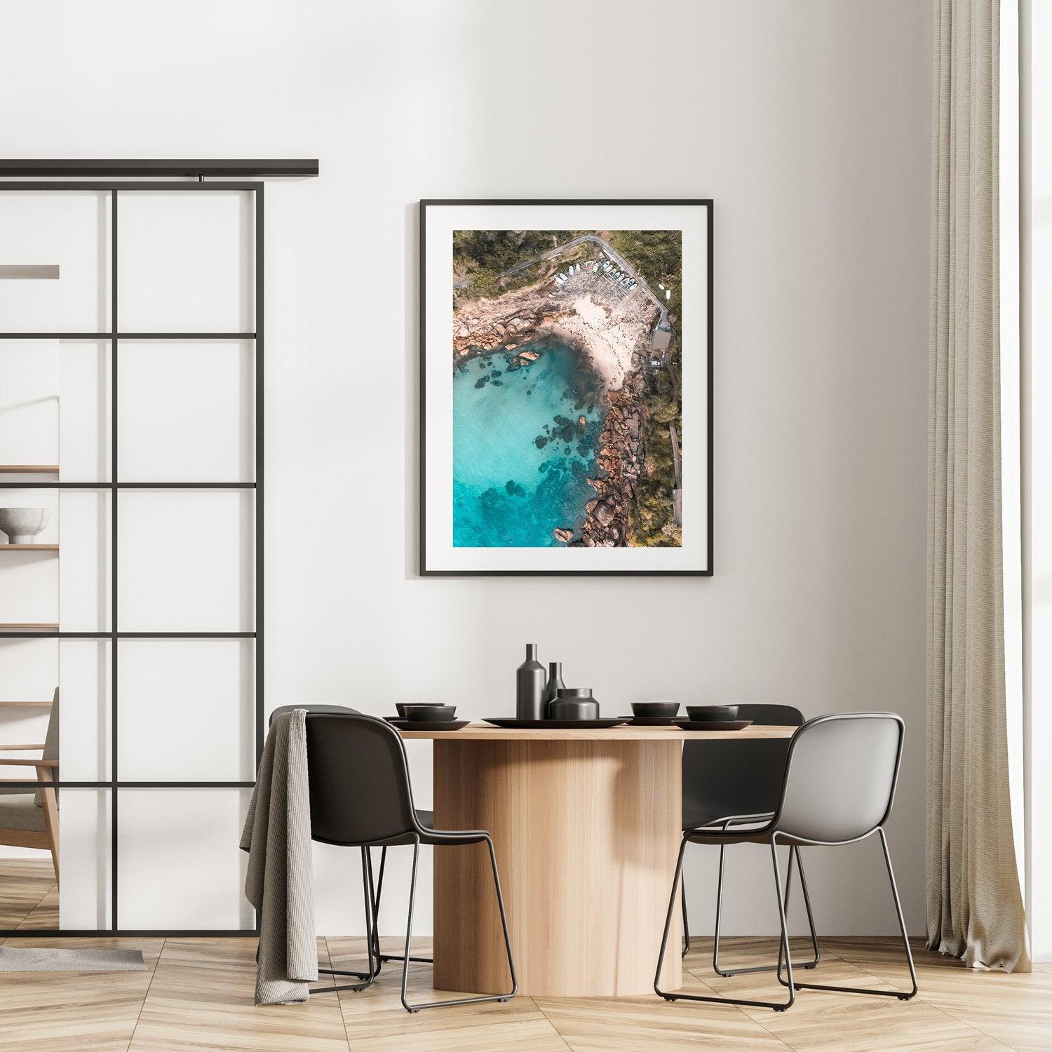 Above Gordons Art Print-Print-Small-Black Frame-Through Our Lens