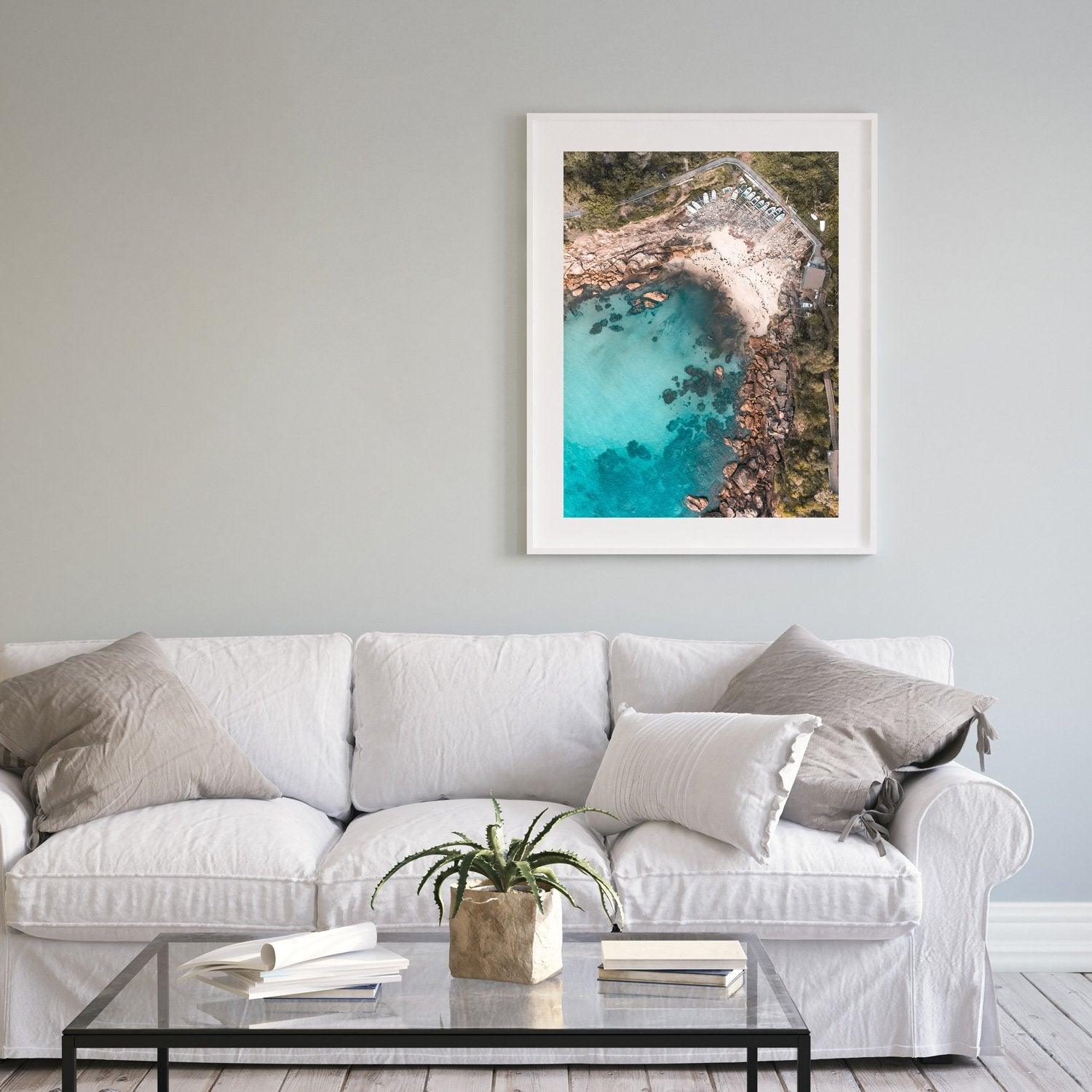 Above Gordons Art Print-Print-Small-White Frame-Through Our Lens