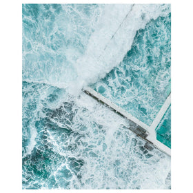 Icebergs Shake Art Print-Print-Through Our Lens-Through Our Lens