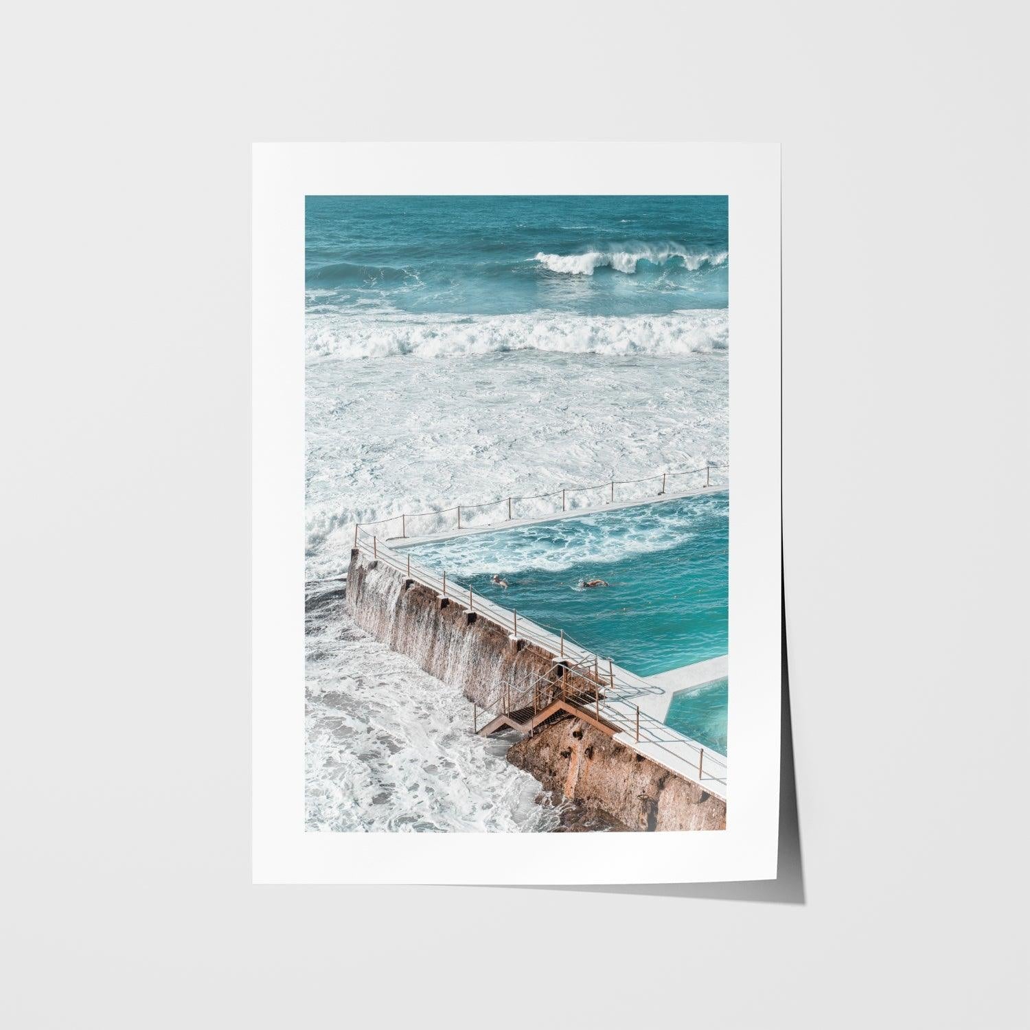 Icebergs Hustle Art Print-Print-Through Our Lens-Unframed-Small-Through Our Lens