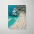 Bronte ocean pool swimmers in full swing - framed coastal photography wall art
