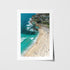 Bronte Beach swimmer in full swing - framed coastal photography for modern beach homes